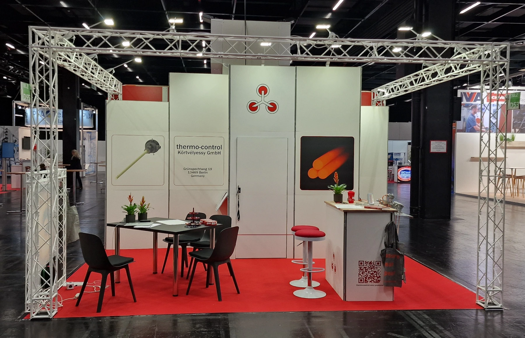 thermo-control - HK-2024 - Trade fair booth