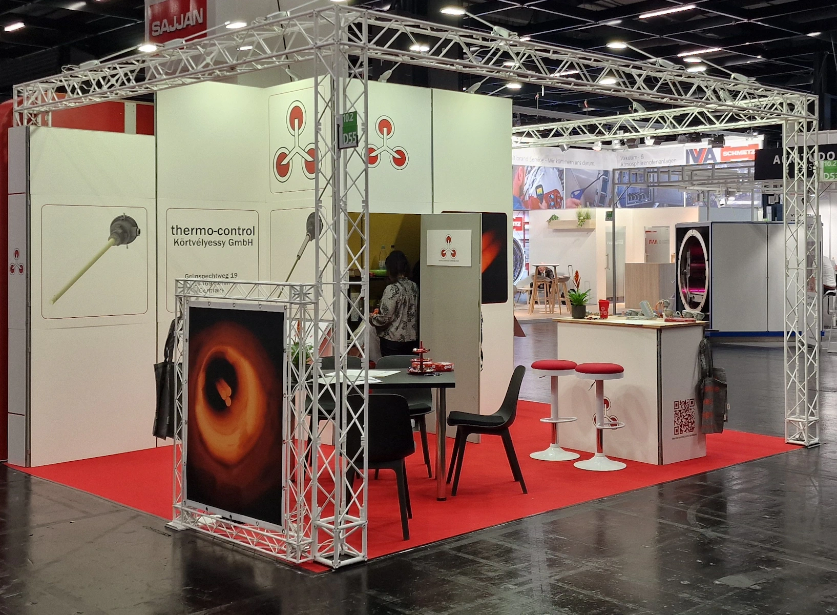 thermo-control - HK-2024 - Trade fair booth