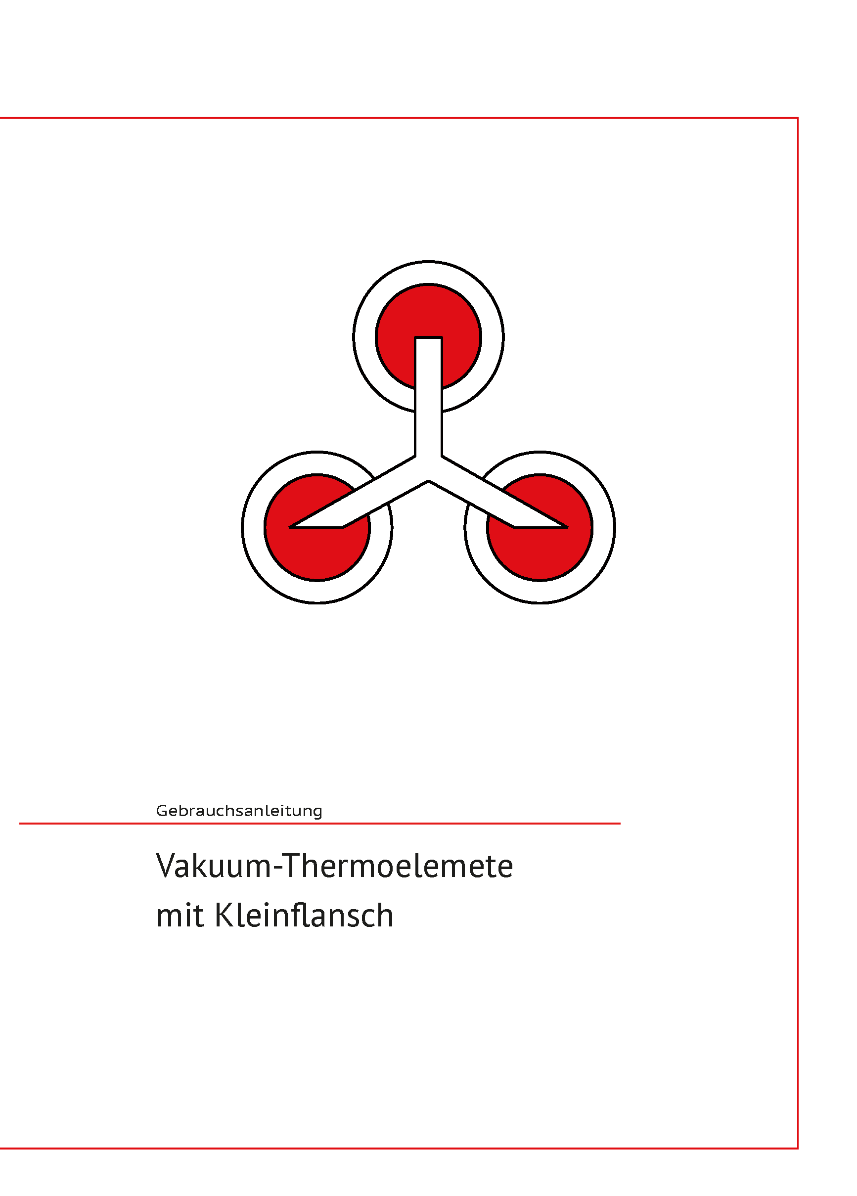 Anleitung für Vakuum-Thermoelement mit KF-Anschluss